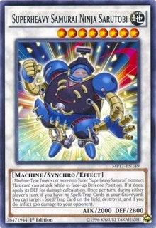 Superheavy Samurai Ninja Sarutobi [2017 Mega-Tins Mega Pack] [MP17-EN149] | Amazing Games TCG