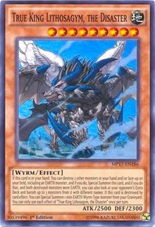 True King Lithosagym, the Disaster [2017 Mega-Tins Mega Pack] [MP17-EN186] | Amazing Games TCG