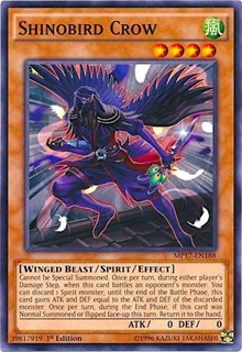 Shinobird Crow [2017 Mega-Tins Mega Pack] [MP17-EN188] | Amazing Games TCG