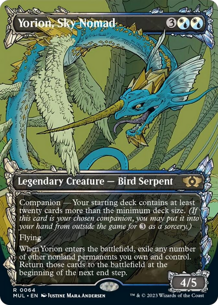 Yorion, Sky Nomad [Multiverse Legends] | Amazing Games TCG