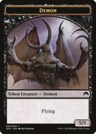 Demon Token [Magic Origins Tokens] | Amazing Games TCG