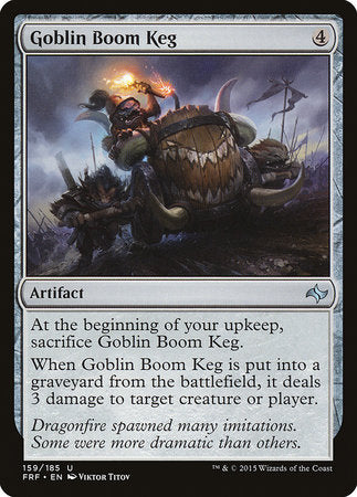 Goblin Boom Keg [Fate Reforged] | Amazing Games TCG