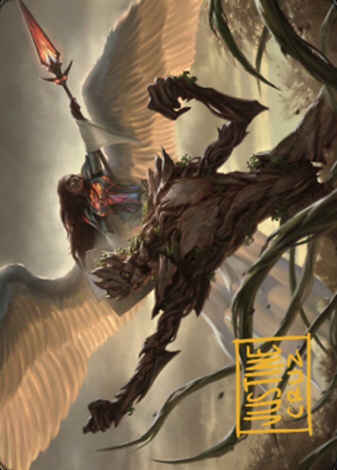 Strength of the Coalition Art Card (Gold-Stamped Signature) [Dominaria United Art Series] | Amazing Games TCG