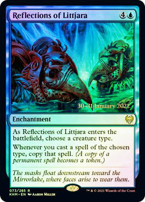 Reflections of Littjara  [Kaldheim Prerelease Promos] | Amazing Games TCG