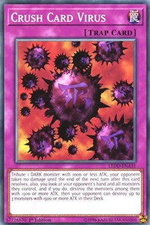 Crush Card Virus [Legendary Dragon Decks] [LEDD-ENA31] | Amazing Games TCG