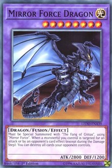 Mirror Force Dragon [Legendary Dragon Decks] [LEDD-ENA39] | Amazing Games TCG