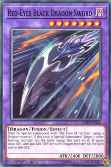 Red-Eyes Black Dragon Sword [Legendary Dragon Decks] [LEDD-ENA43] | Amazing Games TCG