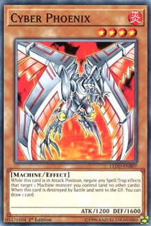 Cyber Phoenix [Legendary Dragon Decks] [LEDD-ENB07] | Amazing Games TCG