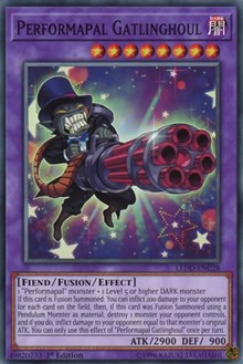 Performapal Gatlinghoul [Legendary Dragon Decks] [LEDD-ENC28] | Amazing Games TCG