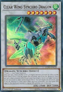 Clear Wing Synchro Dragon [Legendary Dragon Decks] [LEDD-ENC29] | Amazing Games TCG