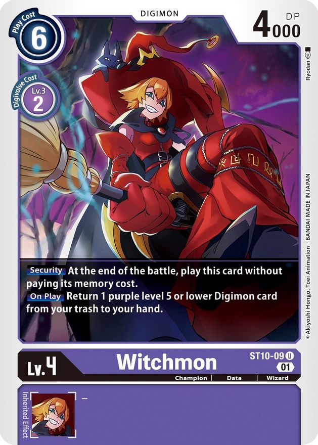 Witchmon [ST10-09] [Starter Deck: Parallel World Tactician] | Amazing Games TCG