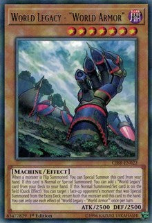 World Legacy - "World Armor" [Circuit Break] [CIBR-EN022] | Amazing Games TCG