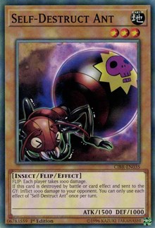 Self-Destruct Ant [Circuit Break] [CIBR-EN035] | Amazing Games TCG