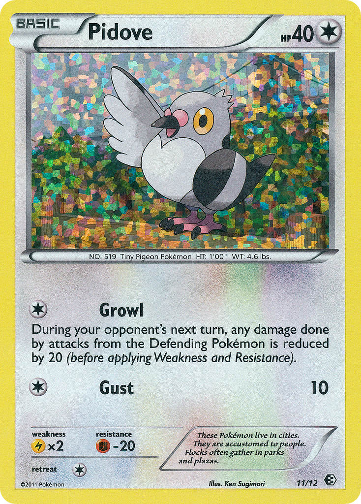 Pidove (11/12) [McDonald's Promos: 2011 Collection] | Amazing Games TCG