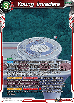 Young Invaders (Common) [BT13-028] | Amazing Games TCG