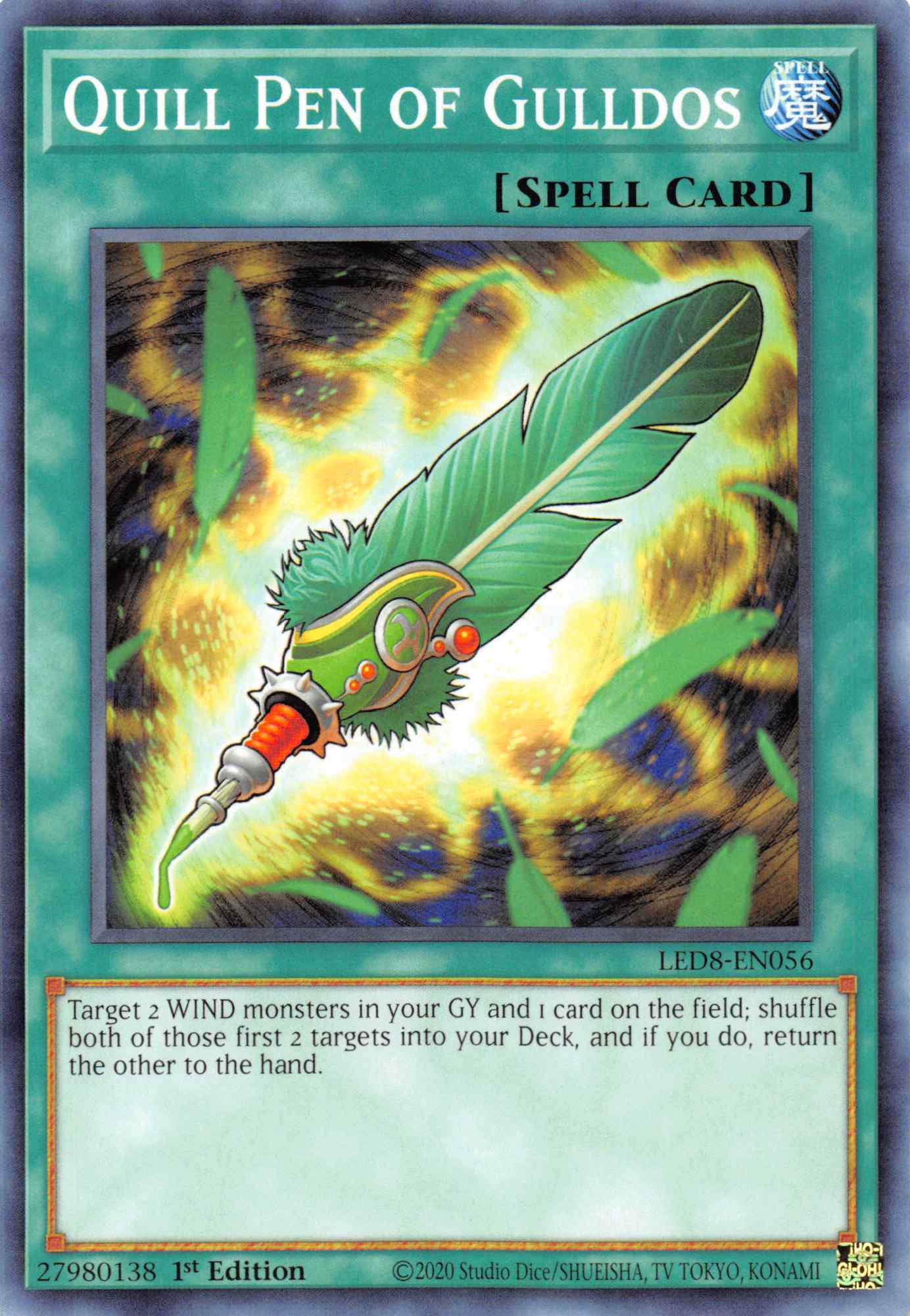 Quill Pen of Gulldos [LED8-EN056] Common | Amazing Games TCG