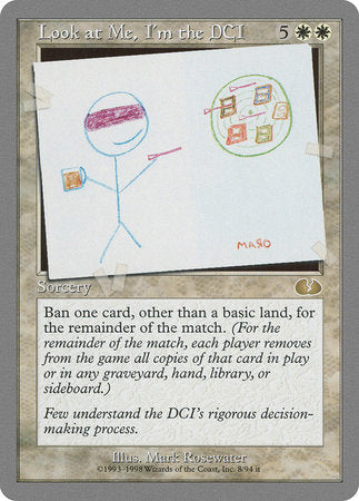 Look at Me, I'm the DCI [Unglued] | Amazing Games TCG