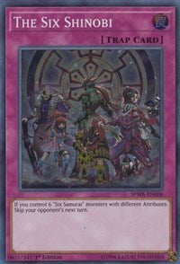 The Six Shinobi [Spirit Warriors] [SPWA-EN008] | Amazing Games TCG