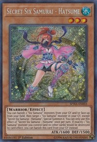 Secret Six Samurai - Hatsume [Spirit Warriors] [SPWA-EN003] | Amazing Games TCG