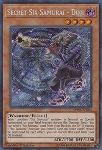 Secret Six Samurai - Doji [Spirit Warriors] [SPWA-EN004] | Amazing Games TCG