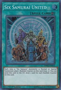 Six Samurai United [Spirit Warriors] [SPWA-EN013] | Amazing Games TCG