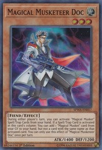 Magical Musketeer Doc [Spirit Warriors] [SPWA-EN017] | Amazing Games TCG