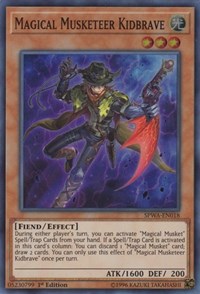 Magical Musketeer Kidbrave [Spirit Warriors] [SPWA-EN018] | Amazing Games TCG