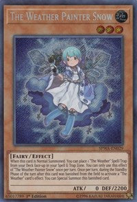 The Weather Painter Snow [Spirit Warriors] [SPWA-EN029] | Amazing Games TCG