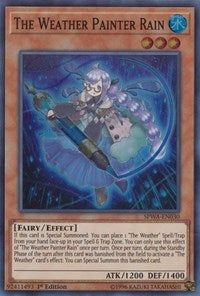 The Weather Painter Rain [Spirit Warriors] [SPWA-EN030] | Amazing Games TCG