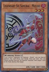 Legendary Six Samurai - Mizuho [Spirit Warriors] [SPWA-EN045] | Amazing Games TCG