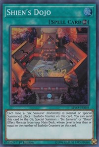 Shien's Dojo [Spirit Warriors] [SPWA-EN049] | Amazing Games TCG