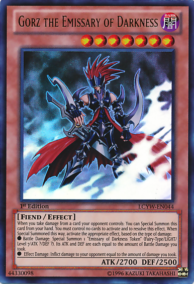 Gorz the Emissary of Darkness [LCYW-EN044] Ultra Rare | Amazing Games TCG