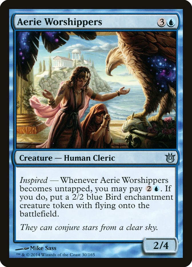 Aerie Worshippers [Born of the Gods] | Amazing Games TCG