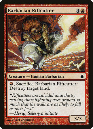 Barbarian Riftcutter [Ravnica: City of Guilds] | Amazing Games TCG