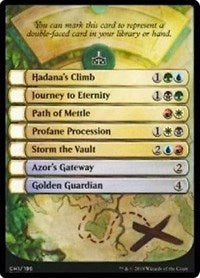 Checklist Card - Rivals of Ixalan [Rivals of Ixalan Tokens] | Amazing Games TCG