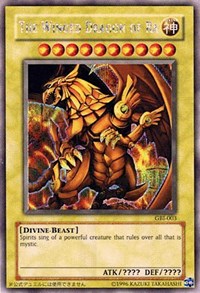 The Winged Dragon of Ra (Secret Rare) [American God Cards] [GBI-003] | Amazing Games TCG