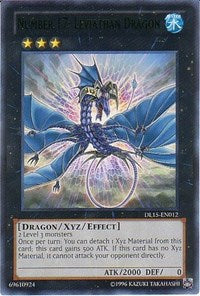 Number 17: Leviathan Dragon (Green) [Duelist League Promo] [DL15-EN012] | Amazing Games TCG