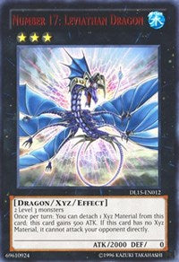 Number 17: Leviathan Dragon (Red) [Duelist League Promo] [DL15-EN012] | Amazing Games TCG