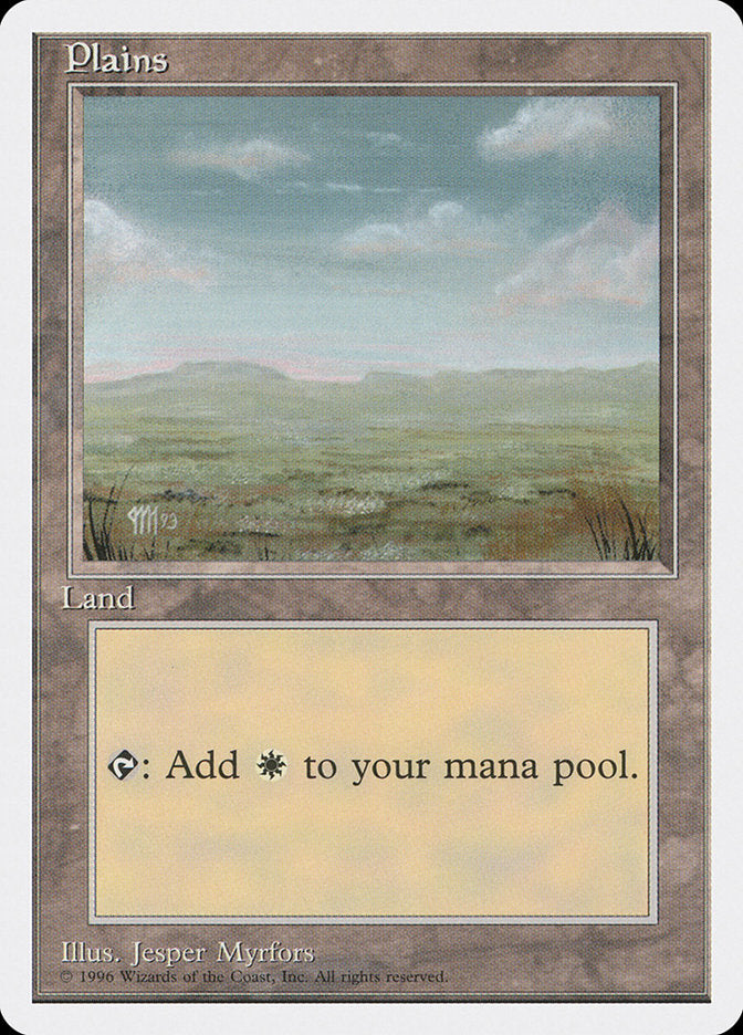 Plains (Signature on Bottom Left) [Introductory Two-Player Set] | Amazing Games TCG