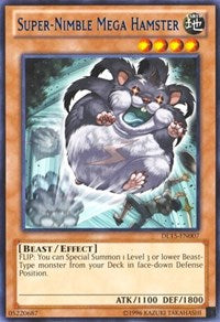 Super-Nimble Mega Hamster (Blue) [Duelist League Promo] [DL15-EN007] | Amazing Games TCG