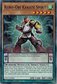 Kuro-Obi Karate Spirit [Extreme Force] [EXFO-EN081] | Amazing Games TCG