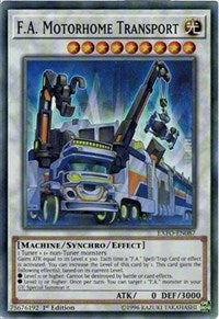 F.A. Motorhome Transport [Extreme Force] [EXFO-EN087] | Amazing Games TCG