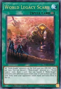 World Legacy Scars (Sneak Peek) [Extreme Force] [EXFO-ENSP1] | Amazing Games TCG