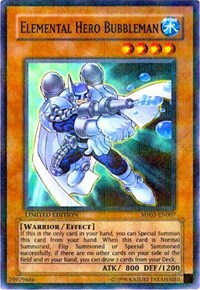 Elemental HERO Bubbleman [Mattel Action Figure Promos: Series 3] [MF03-EN007] | Amazing Games TCG