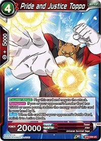 Pride and Justice Toppo [BT3-026] | Amazing Games TCG