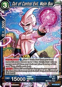 Out of Control Evil, Majin Buu [BT3-048] | Amazing Games TCG