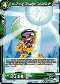 Unfeeling Destroyer Android 15 [BT3-073] | Amazing Games TCG