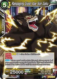 Rampaging Great Ape Son Goku [BT3-089] | Amazing Games TCG