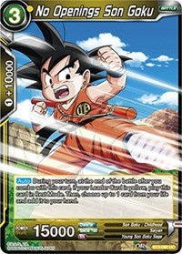 No Openings Son Goku [BT3-090] | Amazing Games TCG