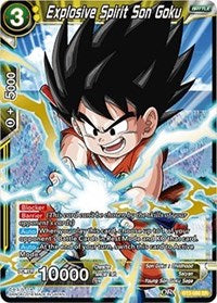 Explosive Spirit Son Goku [BT3-088] | Amazing Games TCG